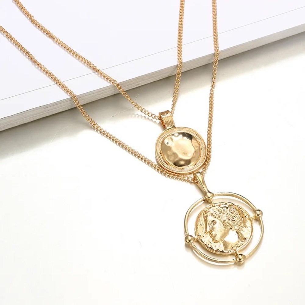 New Vintage 18 K Gold plated necklace - Picture 4 of 6